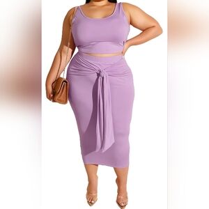 MRSFITOK Plus 2 Piece Outfit